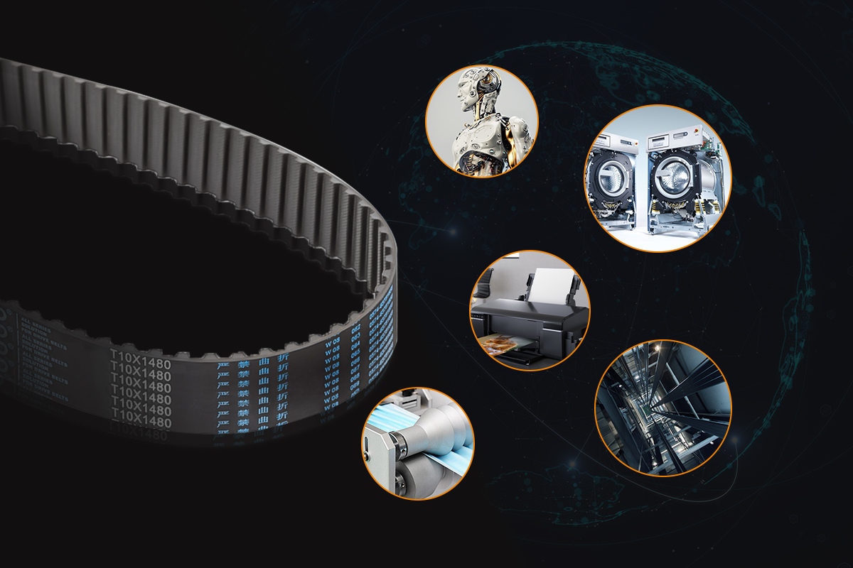 Industrial transmission belts
