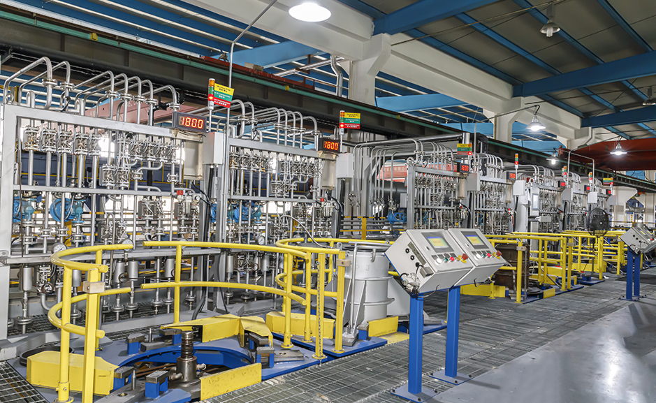 Molding production line
