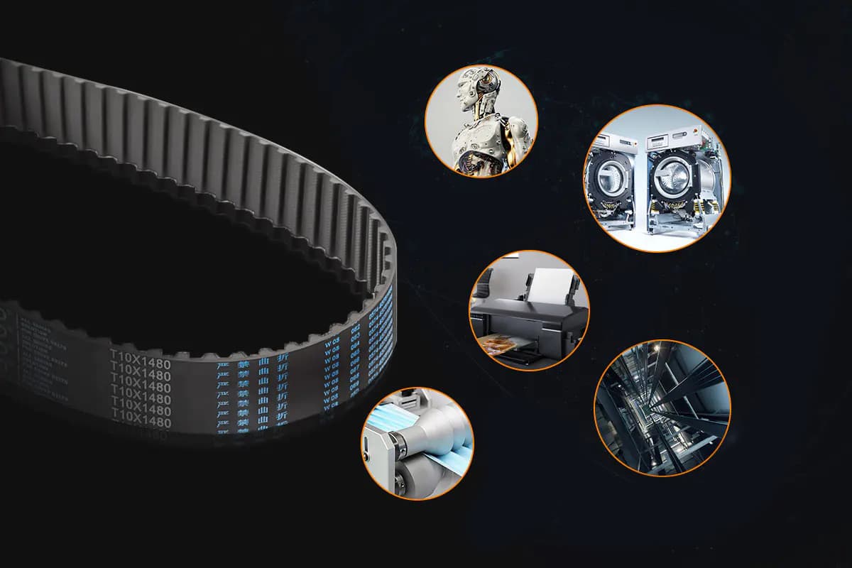 Industrial transmission belts